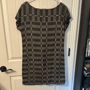 Lou & Grey Monochrome Striped Dress